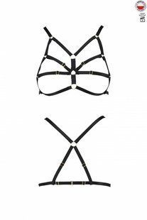 Бюстгальтер-стрепы Passion Exclusive ARMANDA BRA XXL/XXXL, black PS26803 фото