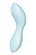 Вакуумный смарт-стимулятор с вибрацией Satisfyer Curvy Trinity 5 (Blue), управление со смартфона SO6726 фото 4
