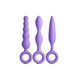 Набір анальних іграшок NS Novelties INYA - Trio Kit - Purple SX4351 фото 1