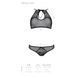 Комплект: бра, трусики з ажурним декором та відкритим кроком Passion URSULA SET S/M, black SO5842 фото 5