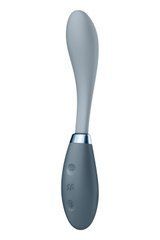 Вібратор Satisfyer G-Spot Flex 3 Grey, гнучкий стовбур із фіксацією положення SO6727 фото