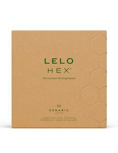 Презервативы LELO HEX Condoms Organic 36 Pack, тонкие и суперпрочные SX3045 фото