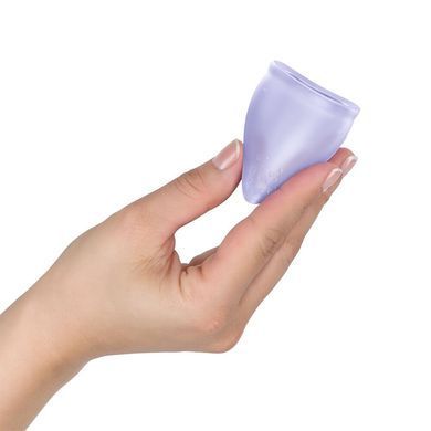 Менструальная чаша Fun Factory FUN CUP SIZE B Purple, многоразовая, диаметр 4,3 см, объем 30 мл SX3674 фото