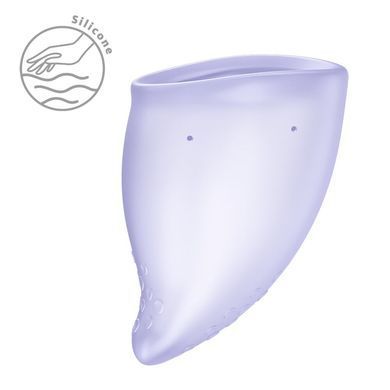 Менструальная чаша Fun Factory FUN CUP SIZE B Purple, многоразовая, диаметр 4,3 см, объем 30 мл SX3674 фото