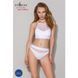 Трусики з прозорою вставкою Passion PS006 PANTIES M, white SO4236 фото 3