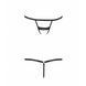 Трусики стрепи Passion Exclusive SHELLY THONG XXL/XXXL, black SO6422 фото 5
