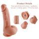 Ультрареалистичный фаллоимитатор для секс-машин Hismith 8.3&Prime; 2-layers Silicone Flesh Dildo,2-слойный SO6204 фото 2