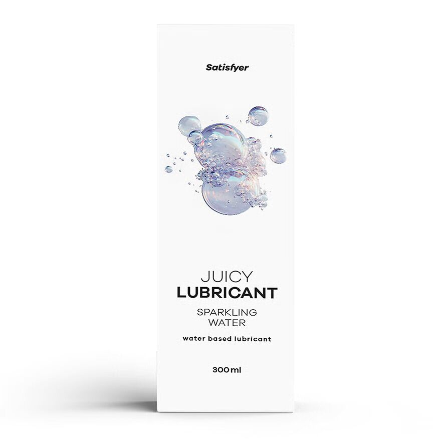 Лубрикант на водній основі Satisfyer Juicy Lubricant Sparkling Water water based 300 мл