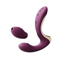 Вібратор-пульсатор з вакуумною насадкою Zalo &ndash; Talis G-Spot PulseWave Vibrator Velvet Purple SX0712 фото