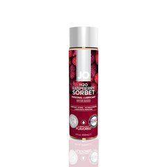 Змазка на водній основі JO H2O &mdash; Raspberry Sorbet (120 мл) без цукру, рослинний гліцерин SO1671 фото
