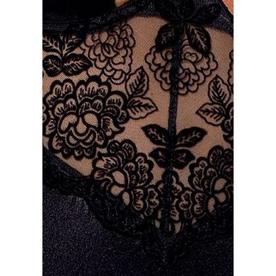 (SALE) Корсет з пажами TONYA CORSET black S/M - Passion Exclusive, трусики PS24108 фото