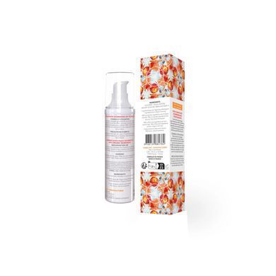 Массажное масло EXSENS Organic White Peach 50 мл разогревающее, без сахара, без парабенов, съедобное SO2381 фото