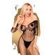 Бодистокинг с имитацией лифа Penthouse - High Profile Black S/L SO4405 фото 1