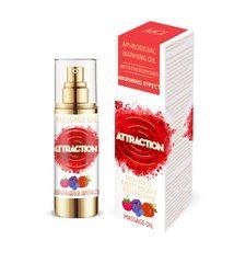 Розігрівальна масажна олія з феромонами MAI PHEROMON MASSAGE OIL &mdash; RED FRUITS (30 мл) SO3953 фото
