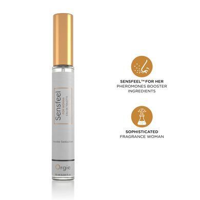 Жіночі парфуми з феромонами Orgie &ndash; Sensfeel for Woman Travel Size (10 мл), квітково-фруктовий аромат SX1540 фото