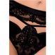 Комплект белья Passion Exclusive TONYA SET XXL/XXXL, black, трусики, лиф, пояс для чулок PS24112 фото 5