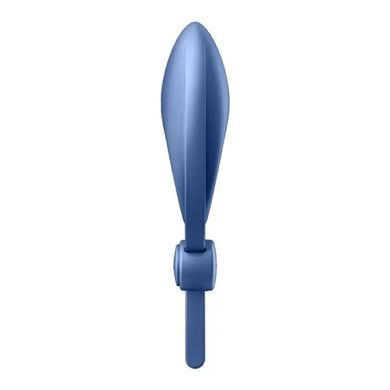 Ерекційне віброкільце-ласо з регулюванням розміру Satisfyer Sniper Blue SO6080 фото