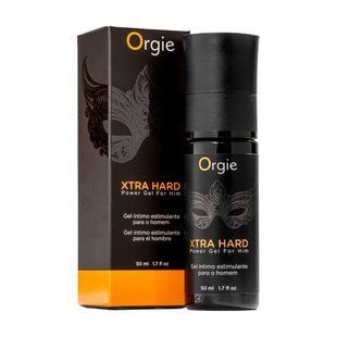 Гель для стимуляции члена Orgie Xtra Hard Power Gel For Him, 50 мл, разогревает, усиливает эрекцию SX1565 фото