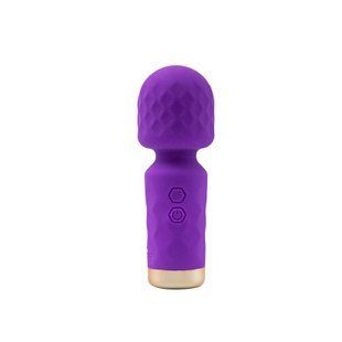 Вибромассажер M&rsquo;Lady Mini Vibrating Wand Purple SX3144 фото