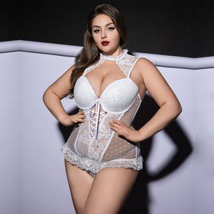Корсет JSY P61132 White Plus Size SX1867 фото
