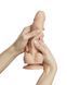 Реалістичний фалоімітатор Strap-On-Me Sliding Skin Realistic Dildo Vanille L, ефект рухливої шкіри SO6261 фото 2