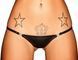 Трусики с мокрым эффектом Noir Handmade P005 Panties S, открываются сбоку SX0007 фото 4