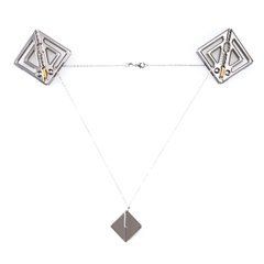 Зажимы для сосков с легкой подвеской LOCKINK Adjustable Nipple Clamps with Light Pendant, серебристые SX0849 фото