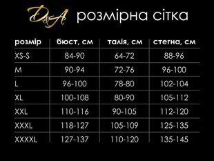 Лаковане боді з сіткою D&A Зухвала Стелла M, червоне, блискавка на все тіло SO7514 фото