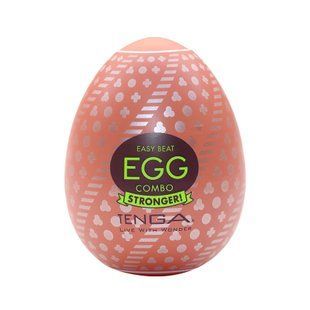 Мастурбатор-яйце Tenga Egg Combo, щільний TPE, пробник лубриканту 5 мл SO9800 фото