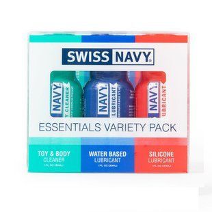 Набор Swiss Navy Essentials Variety Pack 3 х 30 мл SX1362 фото