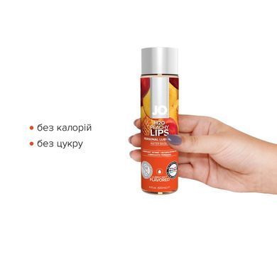 Смазка на водной основе JO H2O &mdash; Peachy Lips (120 мл) без сахара, растительный глицерин SO1777 фото