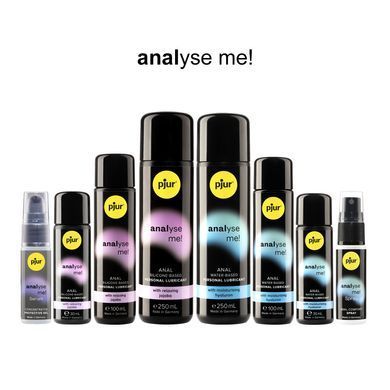 Анальный лубрикант pjur analyse me! Relaxing 250 мл, на силиконовой основе, с маслом жожоба PJ11290 фото