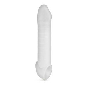 Насадка на член Boners Supporting Penis Sleeve, +5 см к длине, отверстие для яичек SO8871 фото