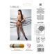 Колготки з відкритим доступом, контрастна лінія Passion TIOPEN 010 1/2 (20 den), black SO5805 фото 6