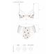 Эротический комплект с рисунком Passion LOVELIA BIKINI S/M, white SO4751 фото 5