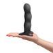 Фаллоимитатор Fun Factory BOUNCER Black, шарики внутри, эффект вибрации, диаметр 3,9 см SX3676 фото 5