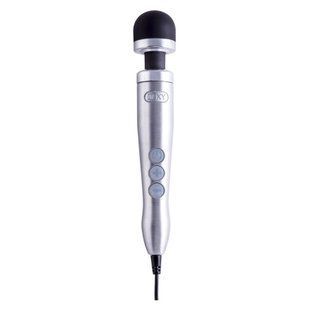 Вибромассажер DOXY Die Cast 3 Silver (Satin), очень мощный, питание 220В, металлический корпус SO2602 фото