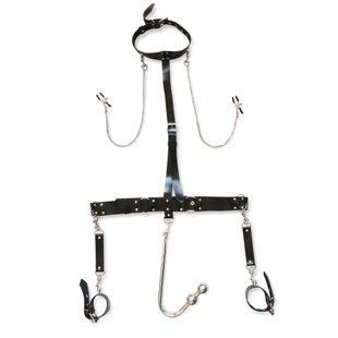 Бондажный набор с металлическим анальным крюком Art of Sex Bridget Bondage set with anal hook №&thinsp;3 SO8292 фото
