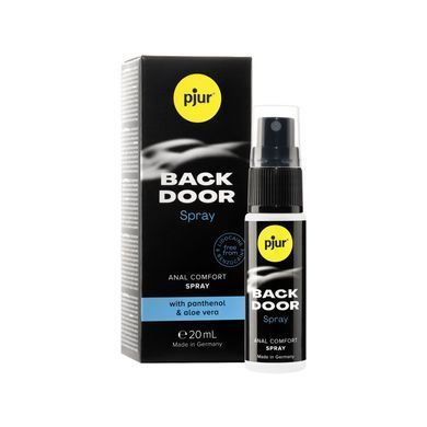 Расслабляющий анальный спрей pjur BACK DOOR spray 20 мл, с пантенолом и алоэ, концентрированный PJ10480 фото