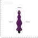 Анальная пробка с вибрацией Adrien Lastic Bullet Amuse Purple, макс. диаметр 3,9см AD20293 фото 2