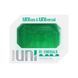 Унисекс-стимулятор Tenga UNI Emerald, зеленый, с геометрическим рельефом, лубрикант в комплекте SO9805 фото 1