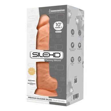 Фалоімітатор реалістичний SilexD Arnold Flesh (MODEL 5 size 10in), двошаровий, силікон+Silexpan SO5969 фото