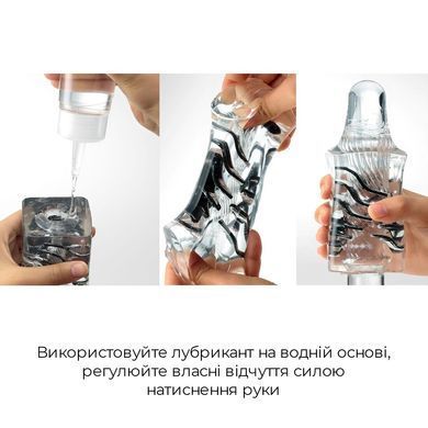 Мастурбатор TENGA Crysta Ball, уникальный рельеф, стимулирующие плотные шарики, прозрачный материал SO3813 фото