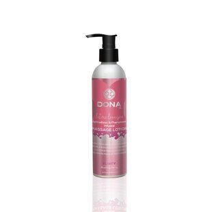 Масажний лосьйон DONA Flirty &mdash; Blushing Berry (235 мл) зволожувальний з афродизіаками та феромонами SO2103 фото
