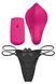 Вібратор у трусики Liebe Panty Vibe Recargable Cerise, нагрів до 39 &deg;C, пульт, трусики S-M в комплекті SX1594 фото 4