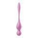 Вагинальные смарт-шарики с вибрацией Satisfyer Love Birds 1 Connect App Pink, 78 г SX0570 фото 4