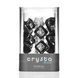 Мастурбатор TENGA Crysta Block, уникальный рельеф, стимулирующие плотные блоки, прозрачный материал SO3814 фото 1