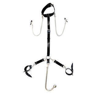 Бондажный набор с металлическим анальным крюком Art of Sex Beatrice Bondage set with anal hook №&thinsp;2 SO8507 фото