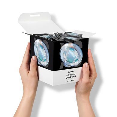 Набір презервативів Satisfyer Premium Condoms XXL (64 мм) 100 шт SX3270 фото