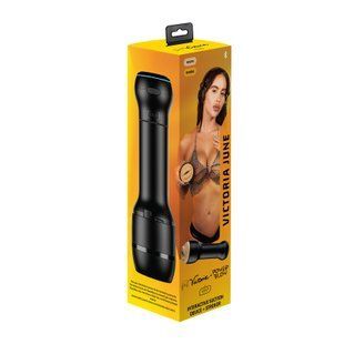 Мастурбатор-ротик Kiiroo FeelVictoria Mouth с всасывающей интерактивной насадкой PowerBlow Combo Set SO9360 фото